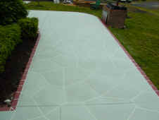 patio after - spray texture